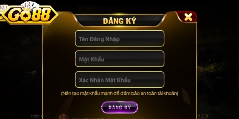 Đăng Ký Go88 - Hướng Dẫn Thao Tác Chỉ Trong 10 Giây 1 Hướng dẫn đăng ký chi tiết tại nền tảng uy tín và chất lượng